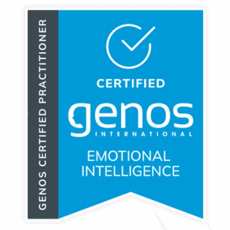 Genos Certified Emotional Intelligence Practitioner badge